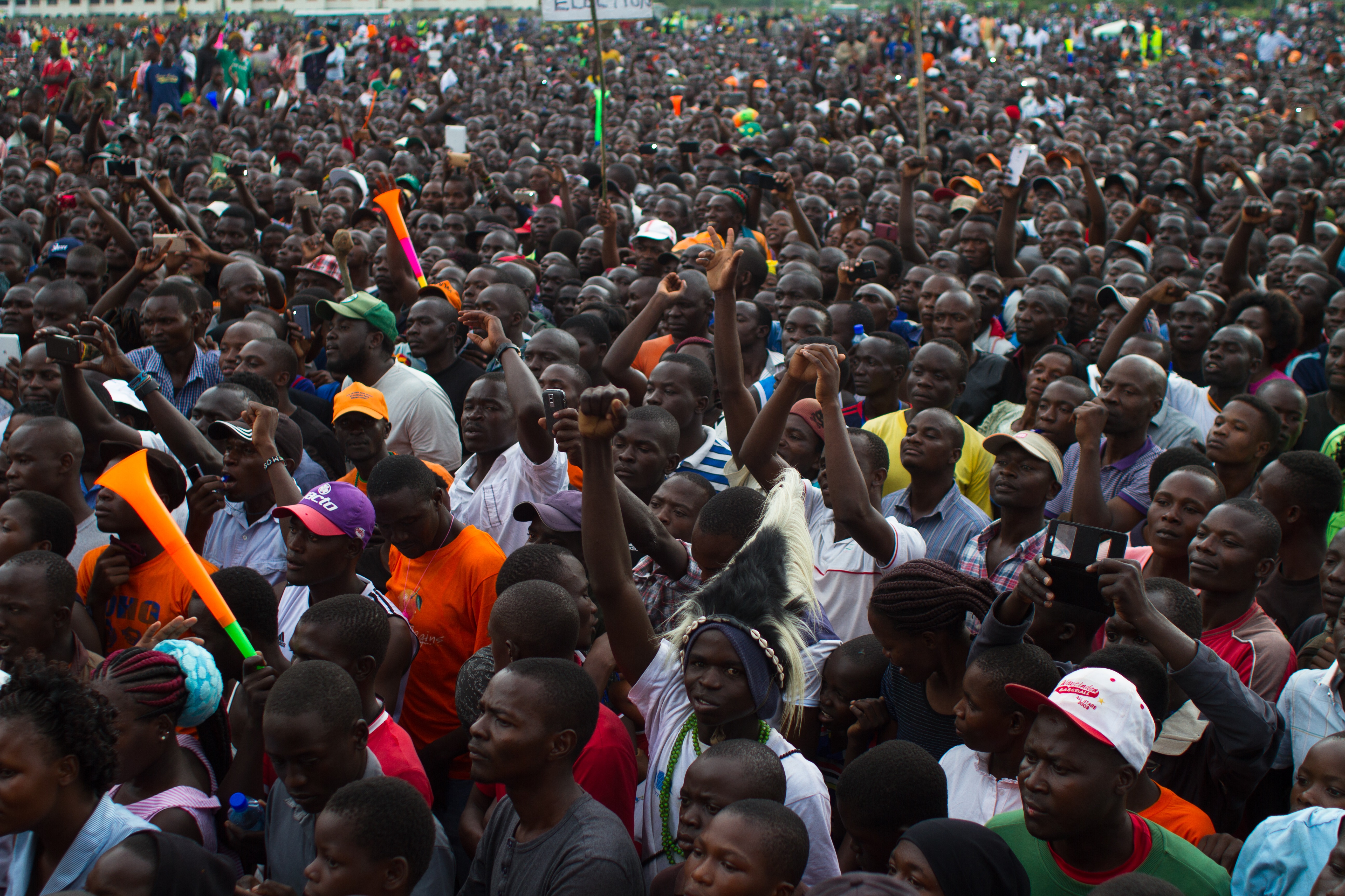 Kisumu crowd