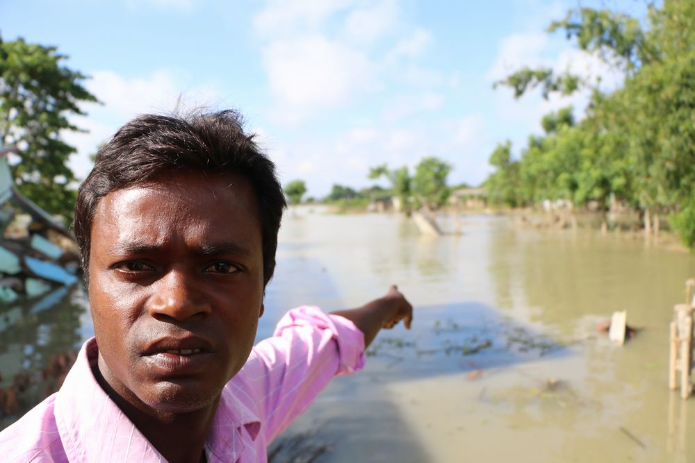 Floods in India have affected over 30 million people in 2017