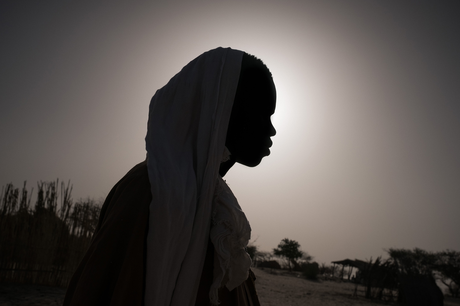 Photo of a young man who was abducted by Boko Haram in the Lake Chad region