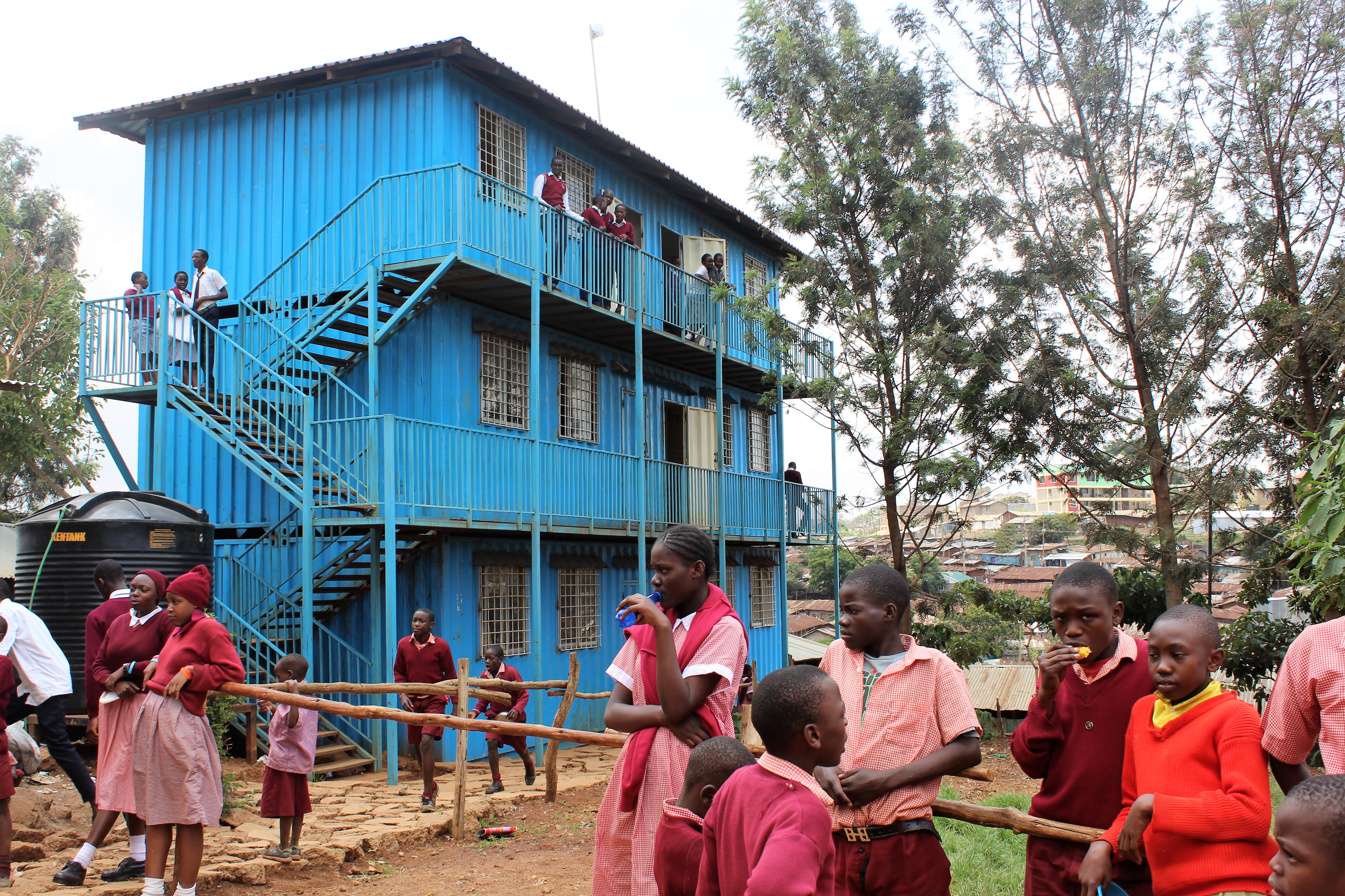 A school in Kibera Nairobi