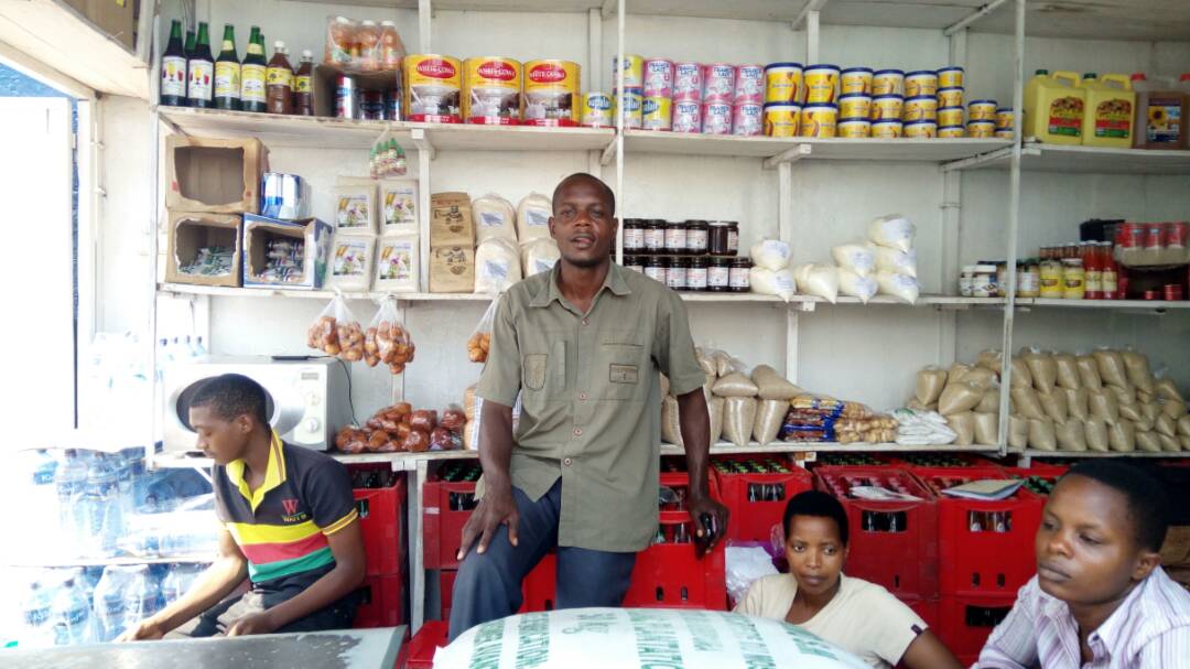 A shop in Bujumbura