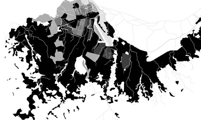 Map of Kinshasa water infrastructure