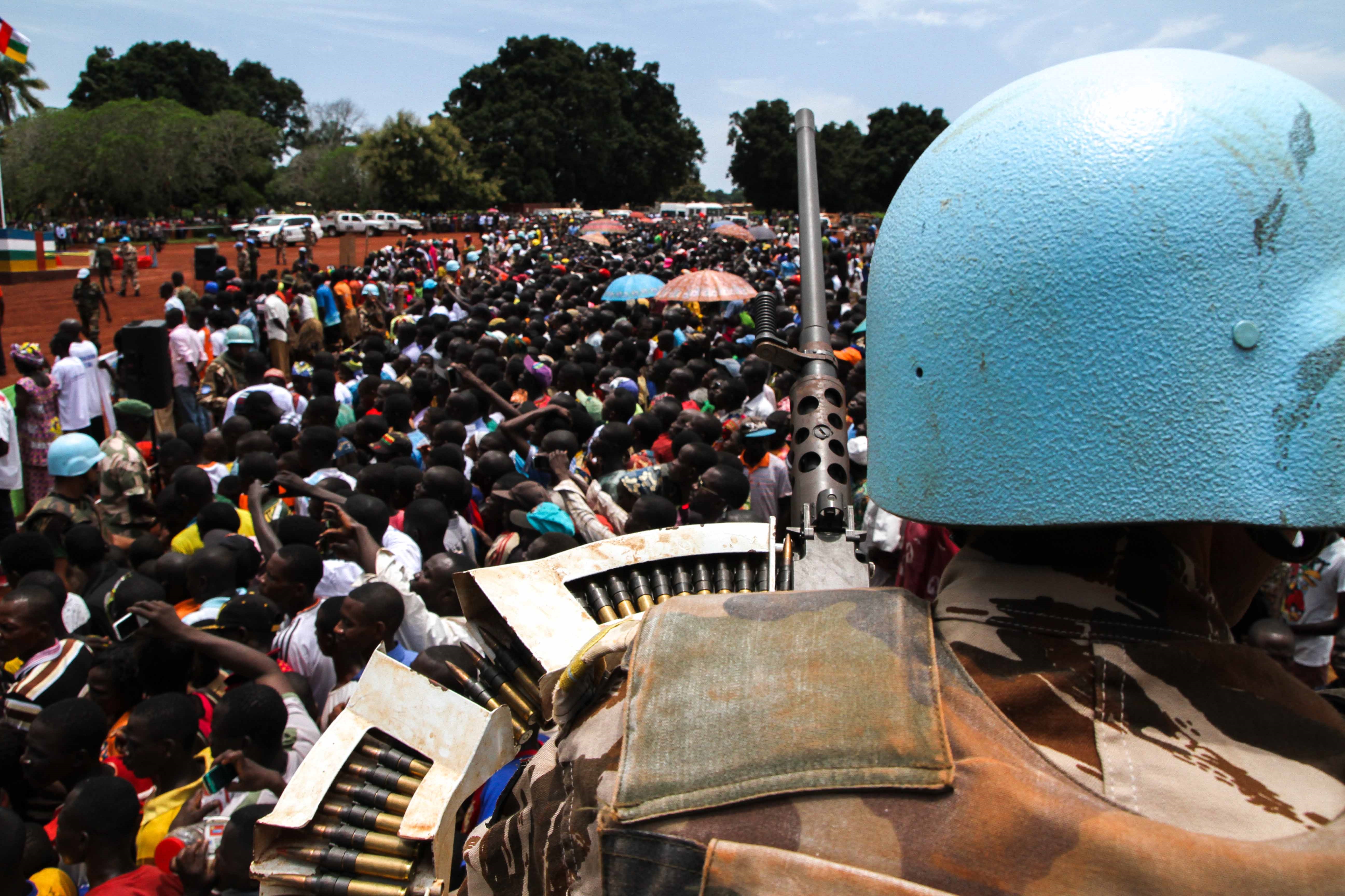 UN peacekeepers in CAR