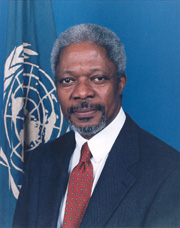 UN Secretary-General Kofi Annan