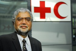 Dr Mukesh Kapila,
Special Representative of the Secretary General (HIV/AIDS)
International Federation of Red Cross and Red Crescent Societies.