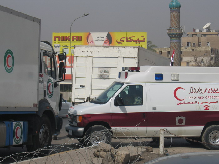 Attacks on Iraqi Red Crescent Society workers have made their jobs increasingly difficult.