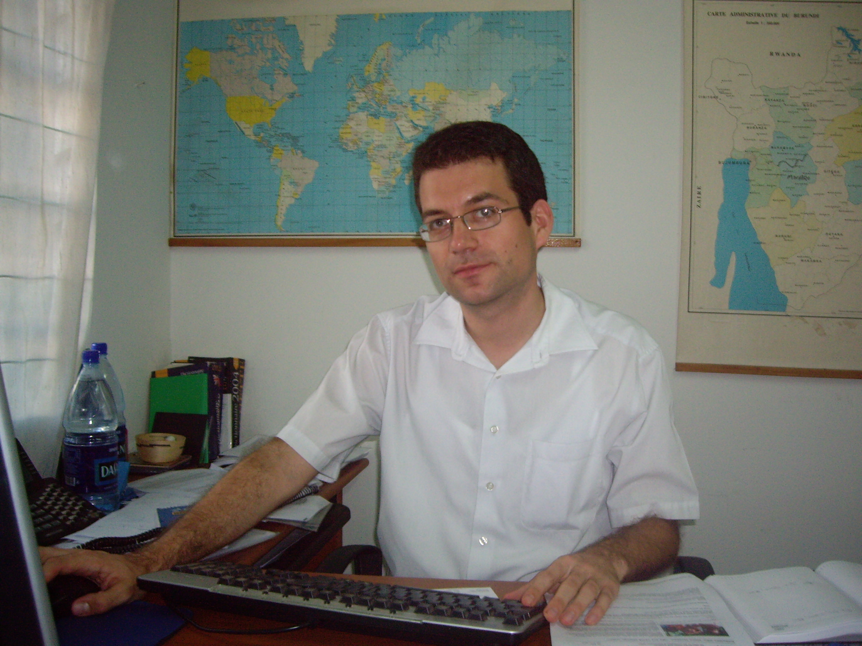 UNHCR associate external relations officer, Andreas Kirchhof, Burundi, May 31, 2007.