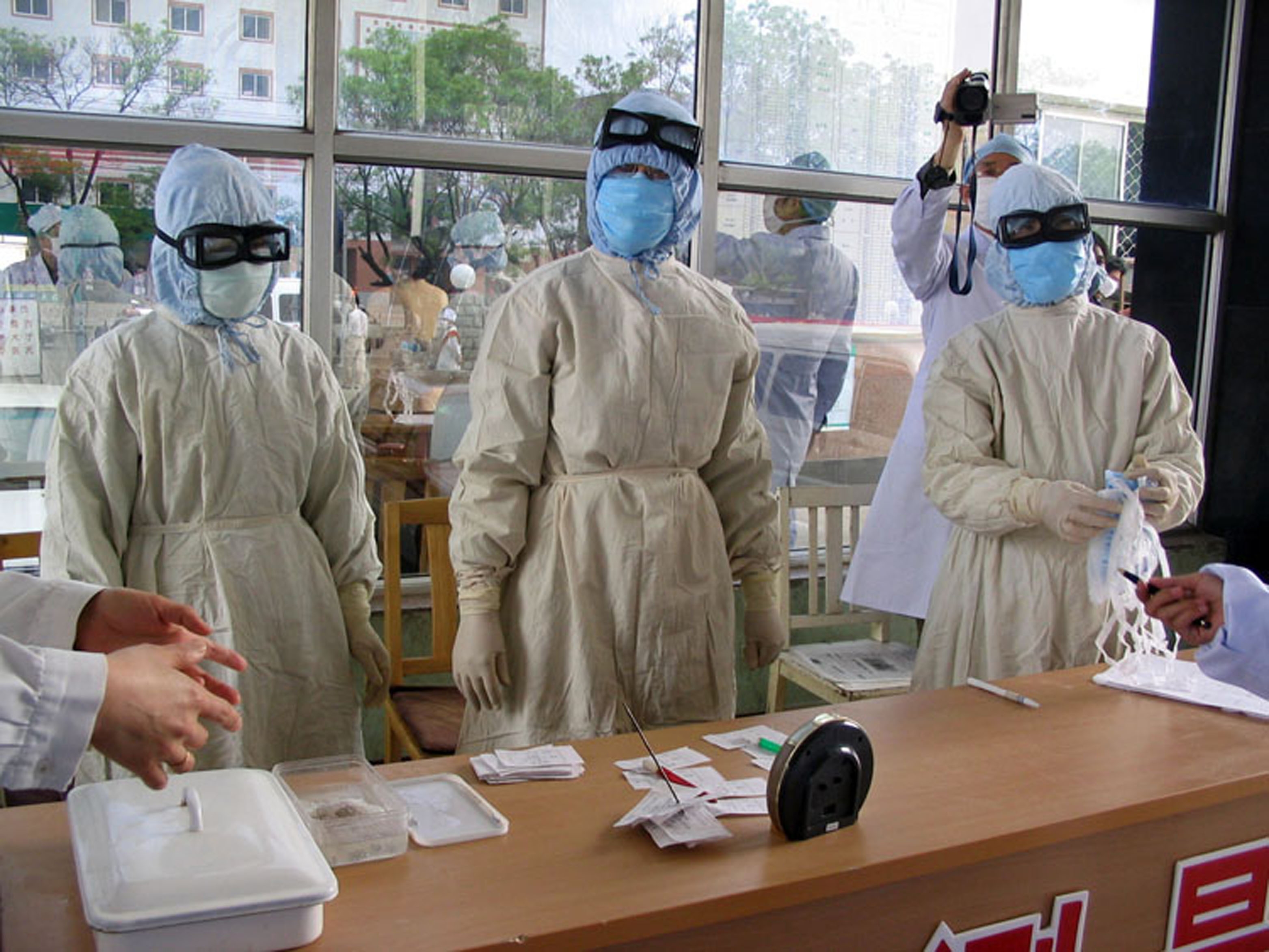 Extraordinary biohazard prevention measures were taken during the SARS epidemic, including amongst the Philippine medical community.
