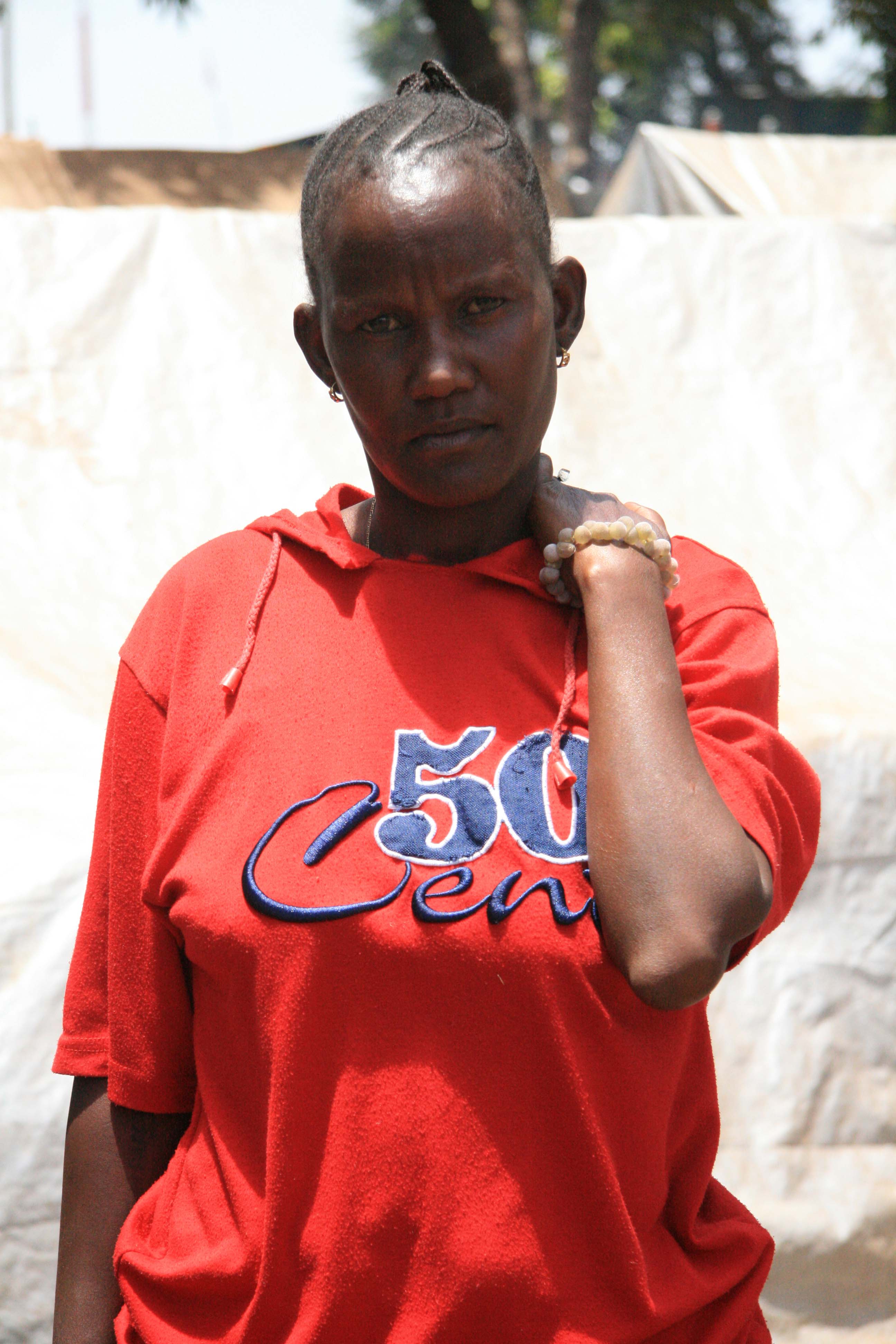 Nancy Wanjiru, 32, has lived in Nairobi's Mathare slum area since birth.