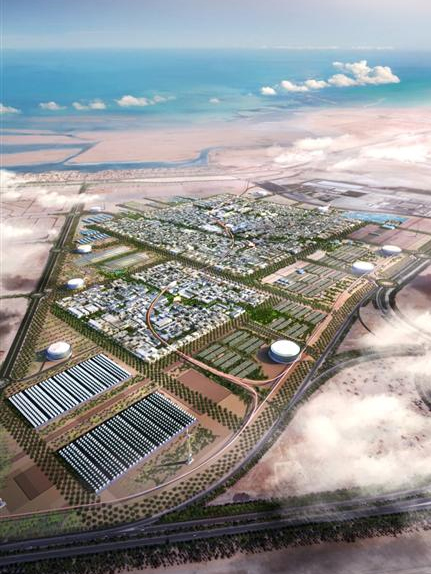 Masdar City will create the world’s first zero-carbon, zero-waste, car-free city, officials say.