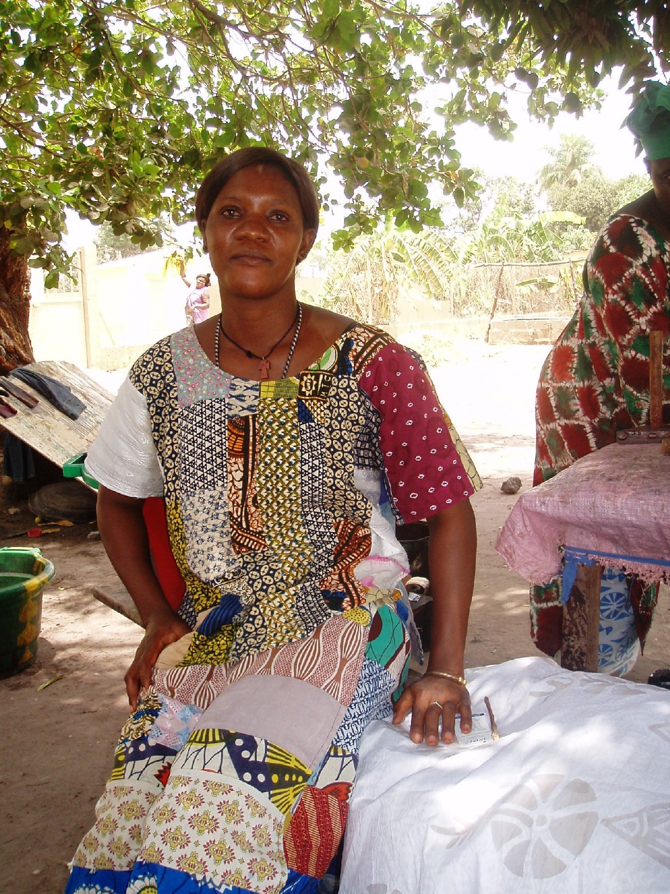 Stéphanie Malak was injured by a landmine in 1998 in her village in Senegal's Casmance region allegedly set by members of the rebel Movement for Democratic Change (MFDC).