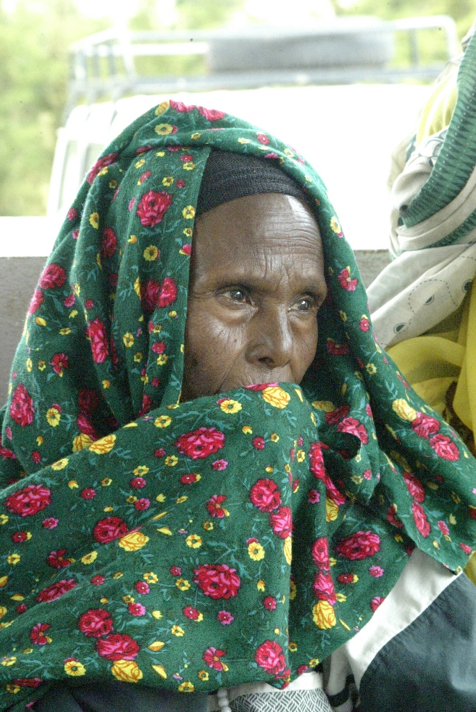 Fate Adem, 65, a trained traditional birth attendant (TBA). She has helped many Ethiopian mothers in safe and clean deliveries.