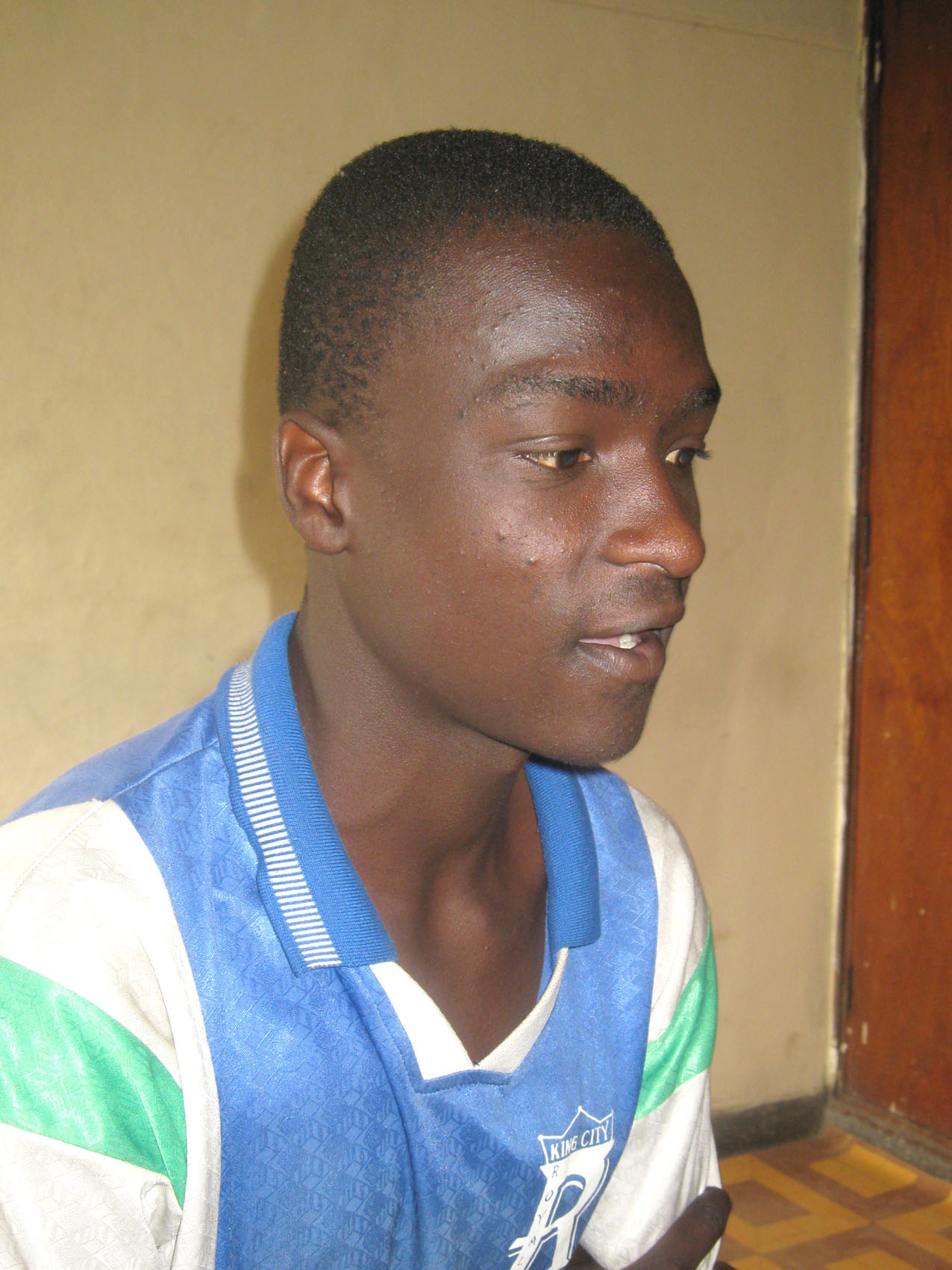 James Otieno was displaced in the 2007 violence and spent months in an internally displaced people’s camp