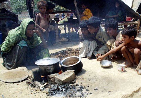 Feeding children is not easy for impoverished families