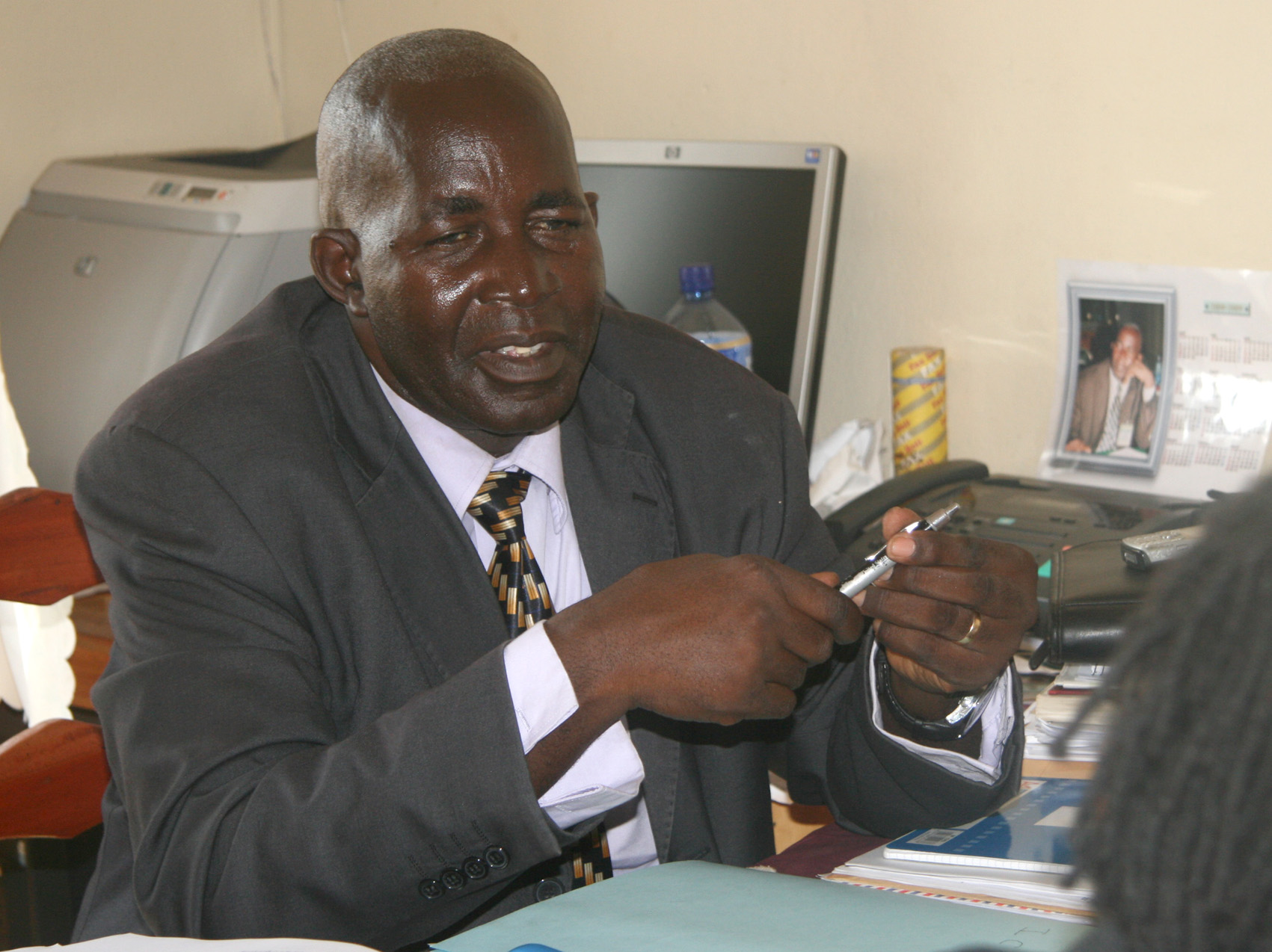 Pierre-Claver Mbonimpa, president of the Association for the Protection of Human Rights and Detainees, a Burundian human rights group