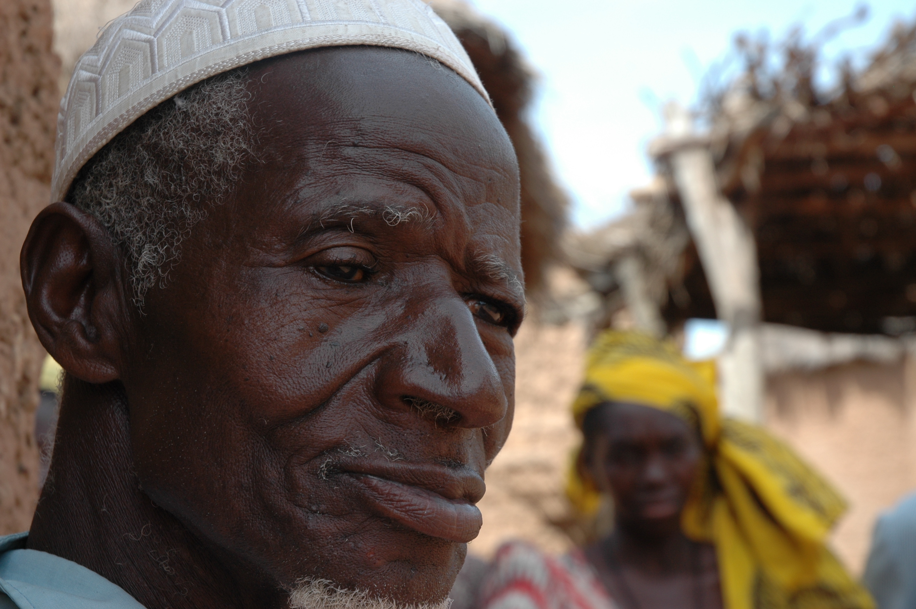 Sikasso village chief Moussa Diamoutene who spent as much on weddings in 2008 than he did on agriculture