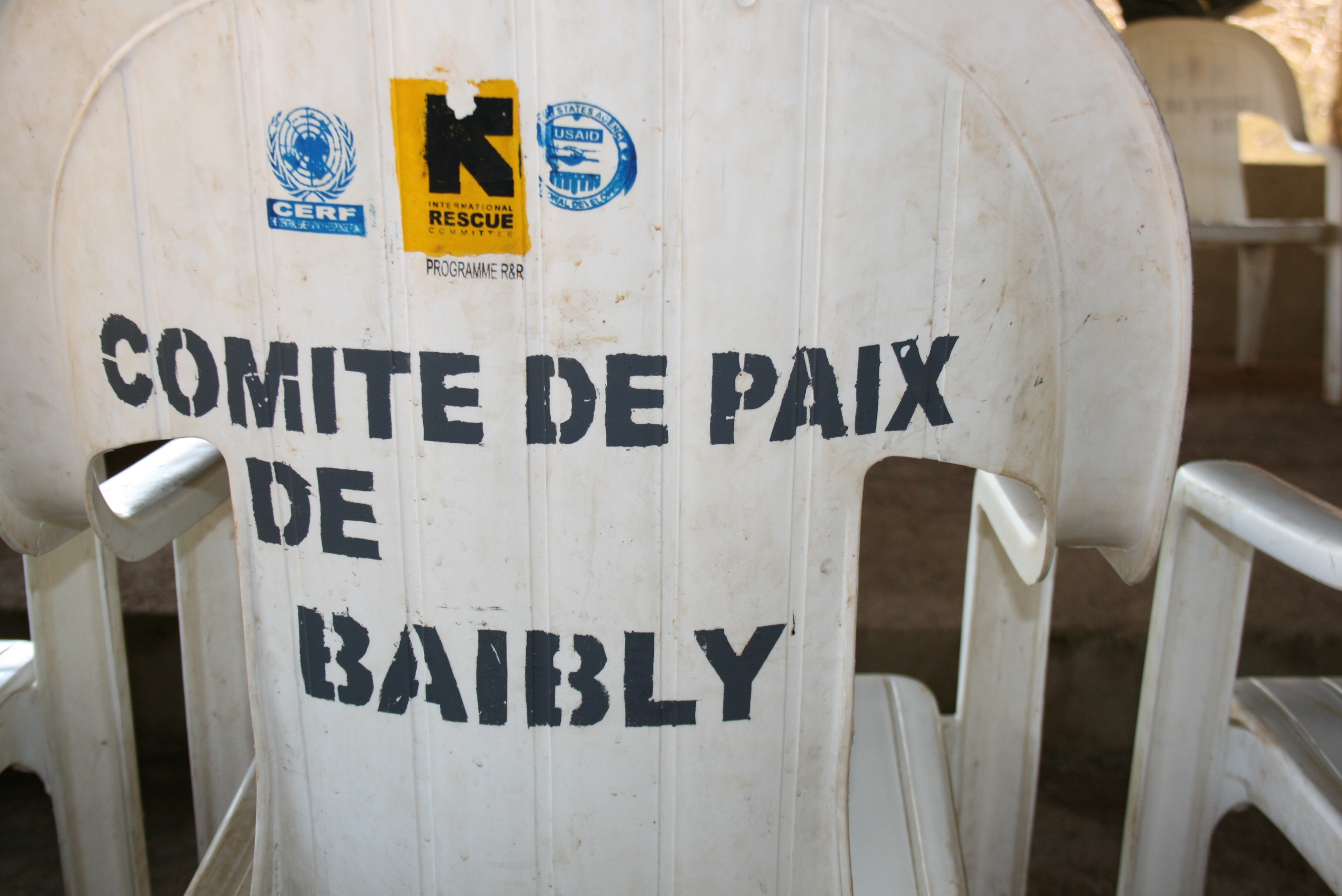 Peace committee chair in Baibly, western Cote d'Ivoire. supported by the International Rescue Committee