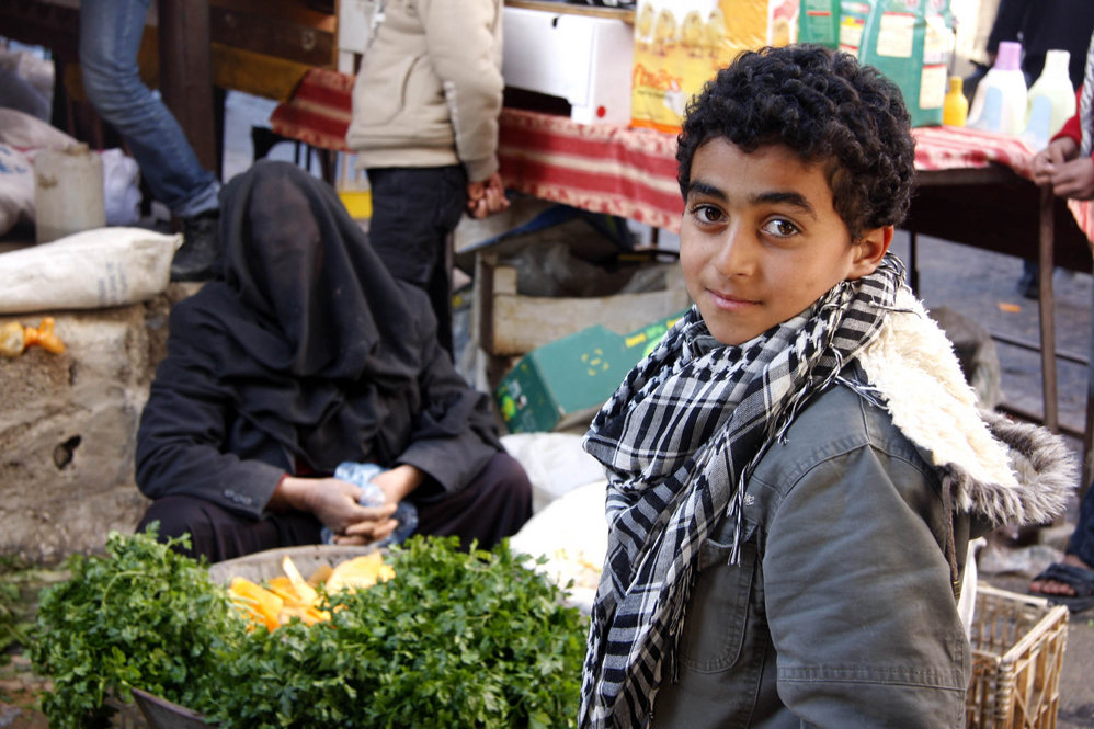 Some 973,600 people are food insecure out of a population of about 1.5 million, more than half of whom are children