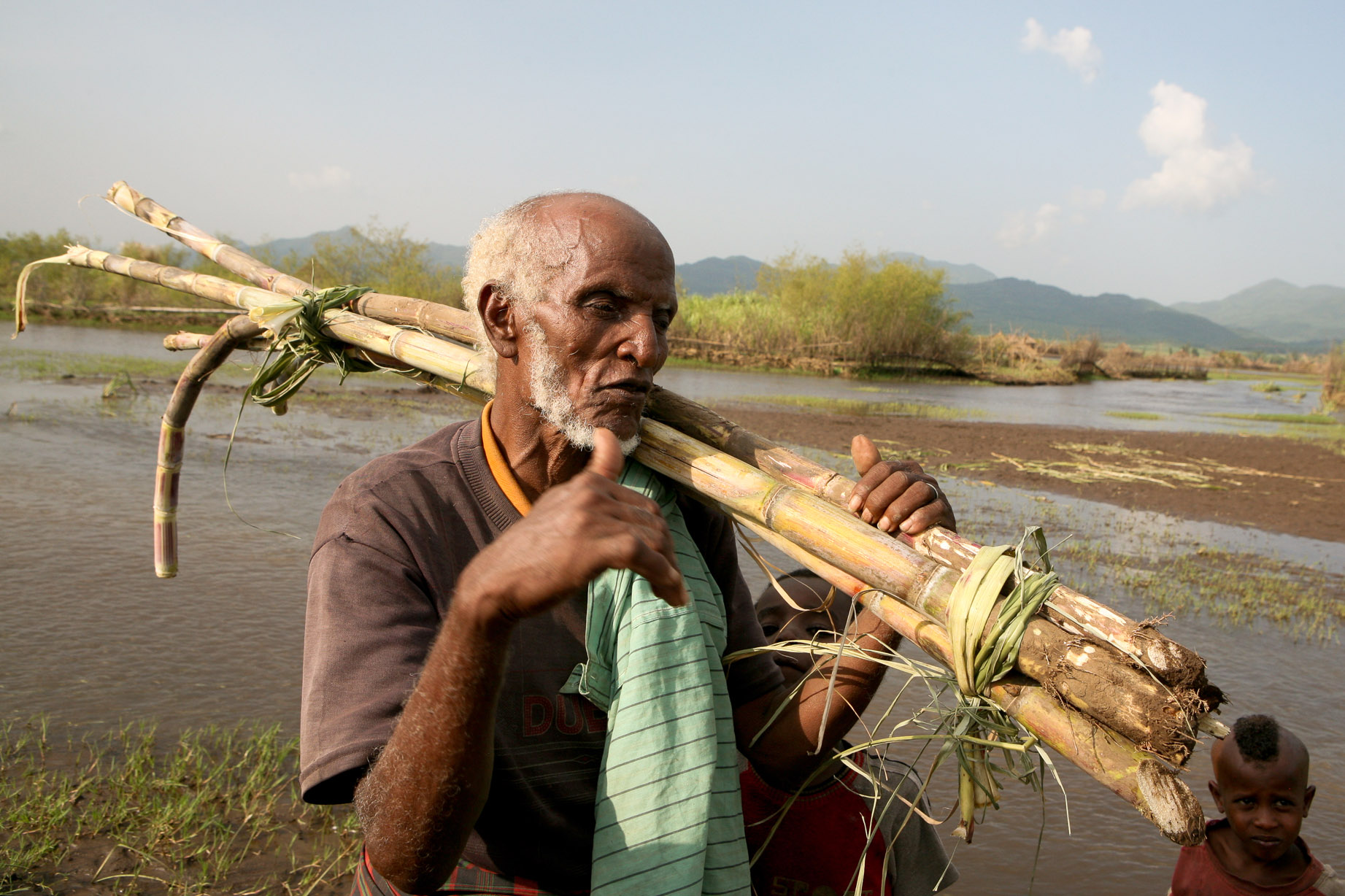 Resident Adam Mustafa says recent floods near Kemisse in Ethiopia's Amhara region are the worst in his lifetime