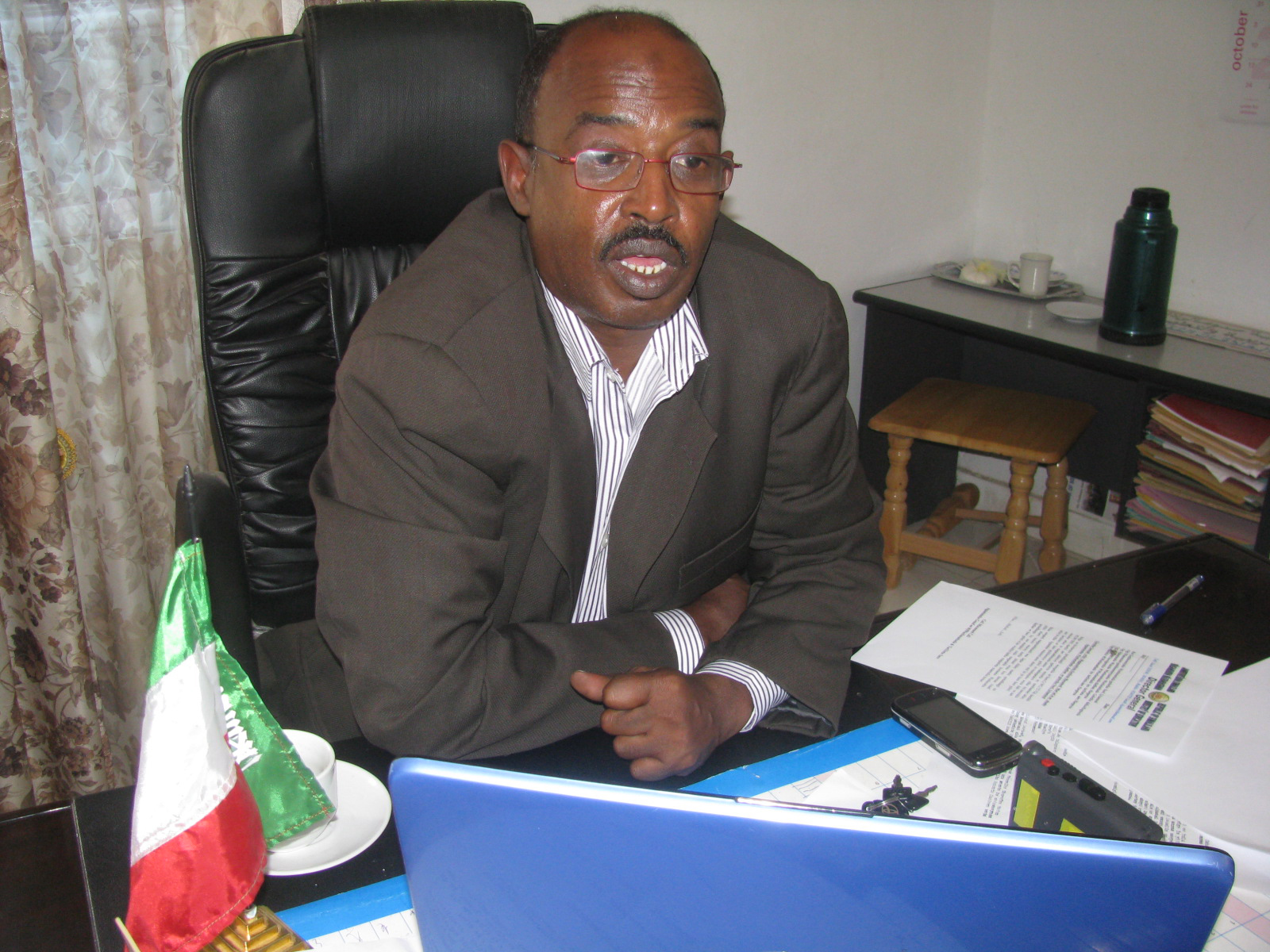 Ali Mohamed Ali, the director-general of Somaliland's Education Ministry