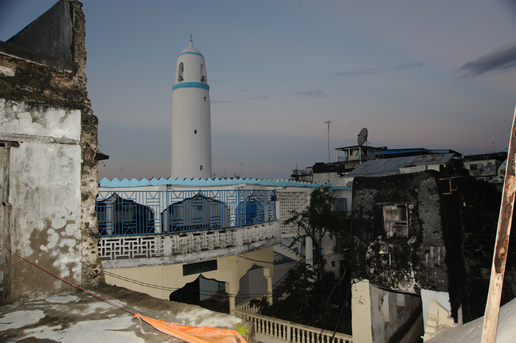 The Fatima Biuti Ankili mosque, built in 1610, in Mutsamudu, the capital of Anjouan, in the Comoros