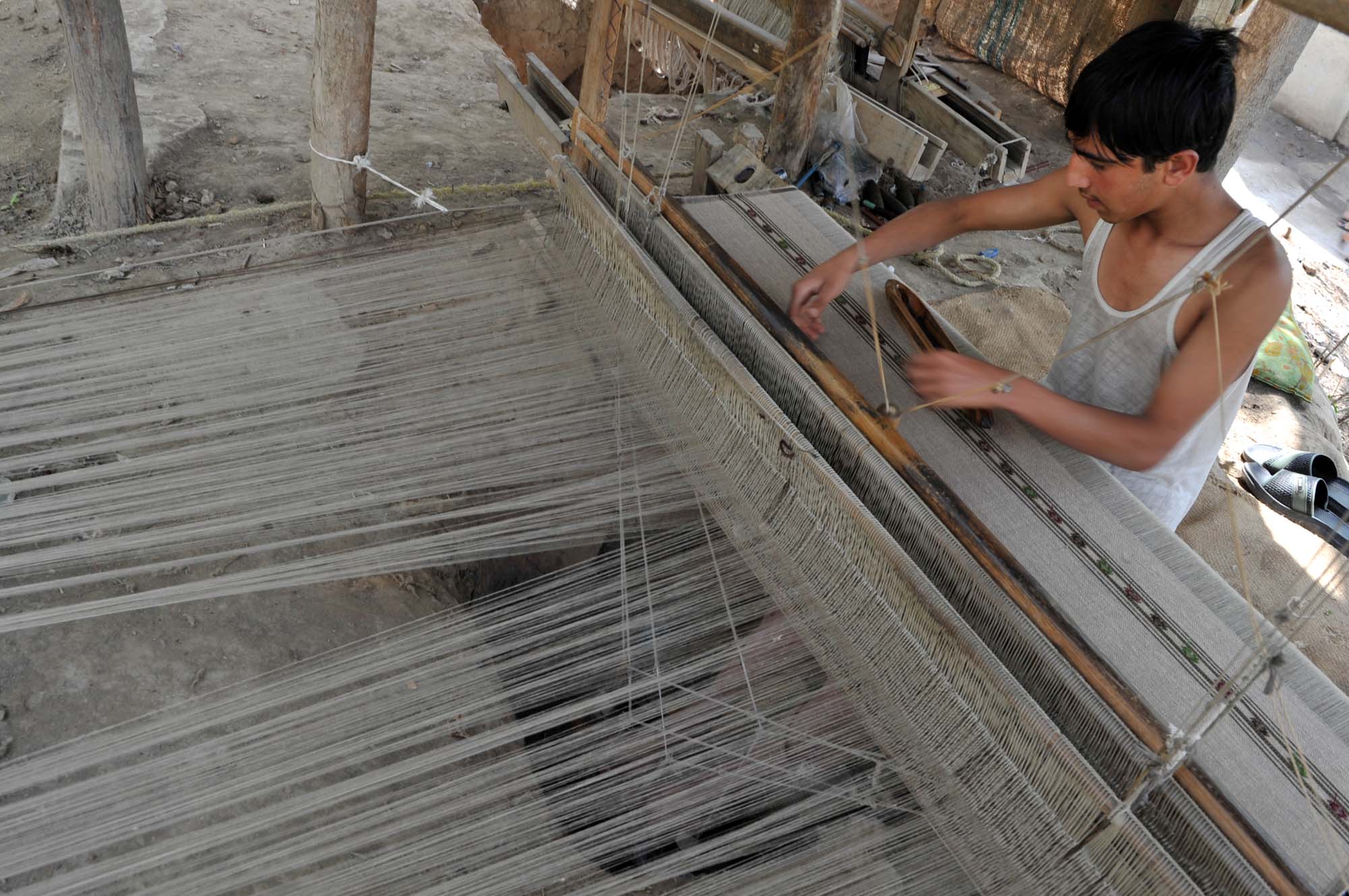 Many people in Swat Valley like Abdul Majeed Goraya are back at work