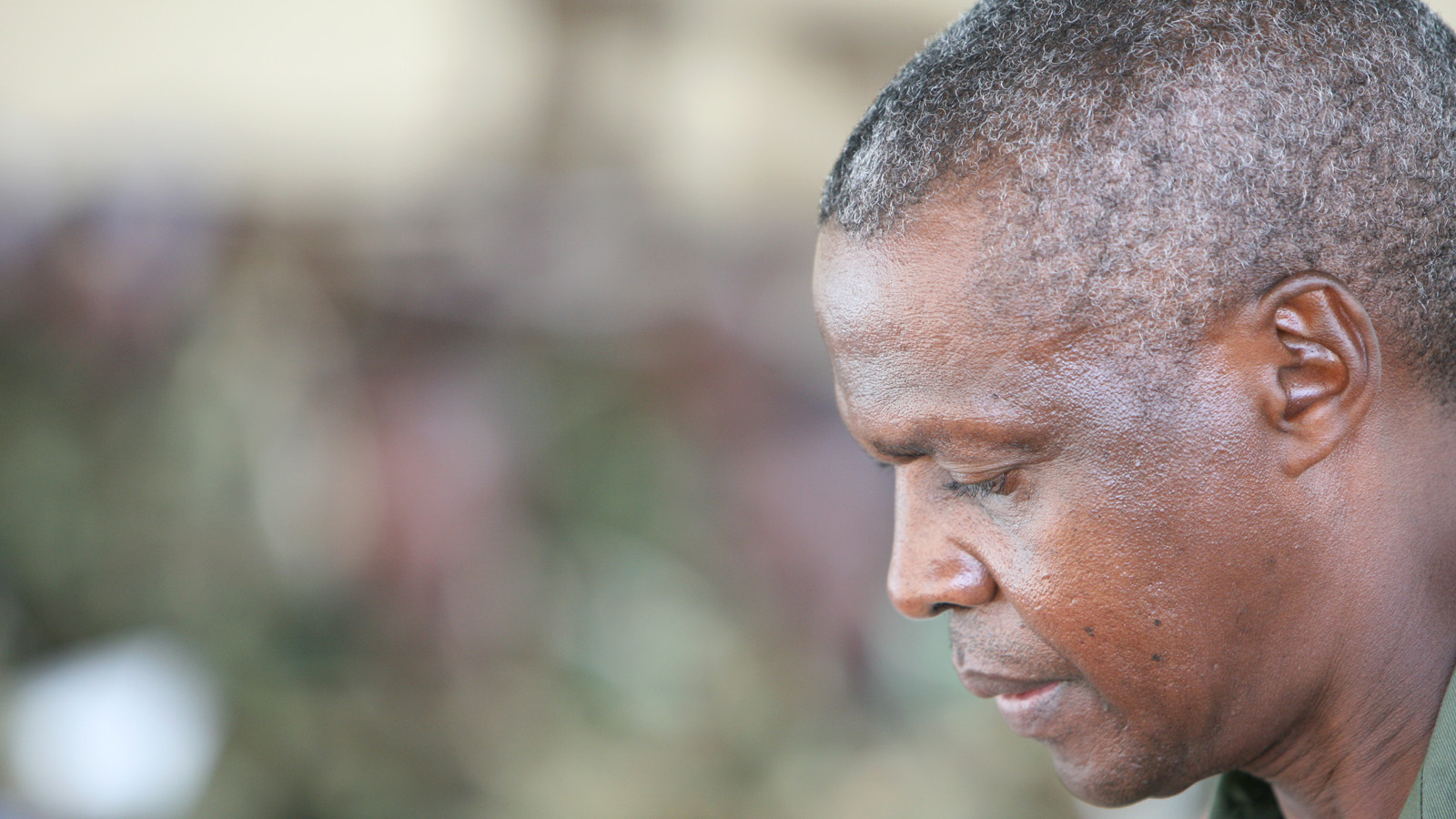 Colonel Felix Ntungumburanye was the first member of the Burundian army (FOR FILM USE ONLY)