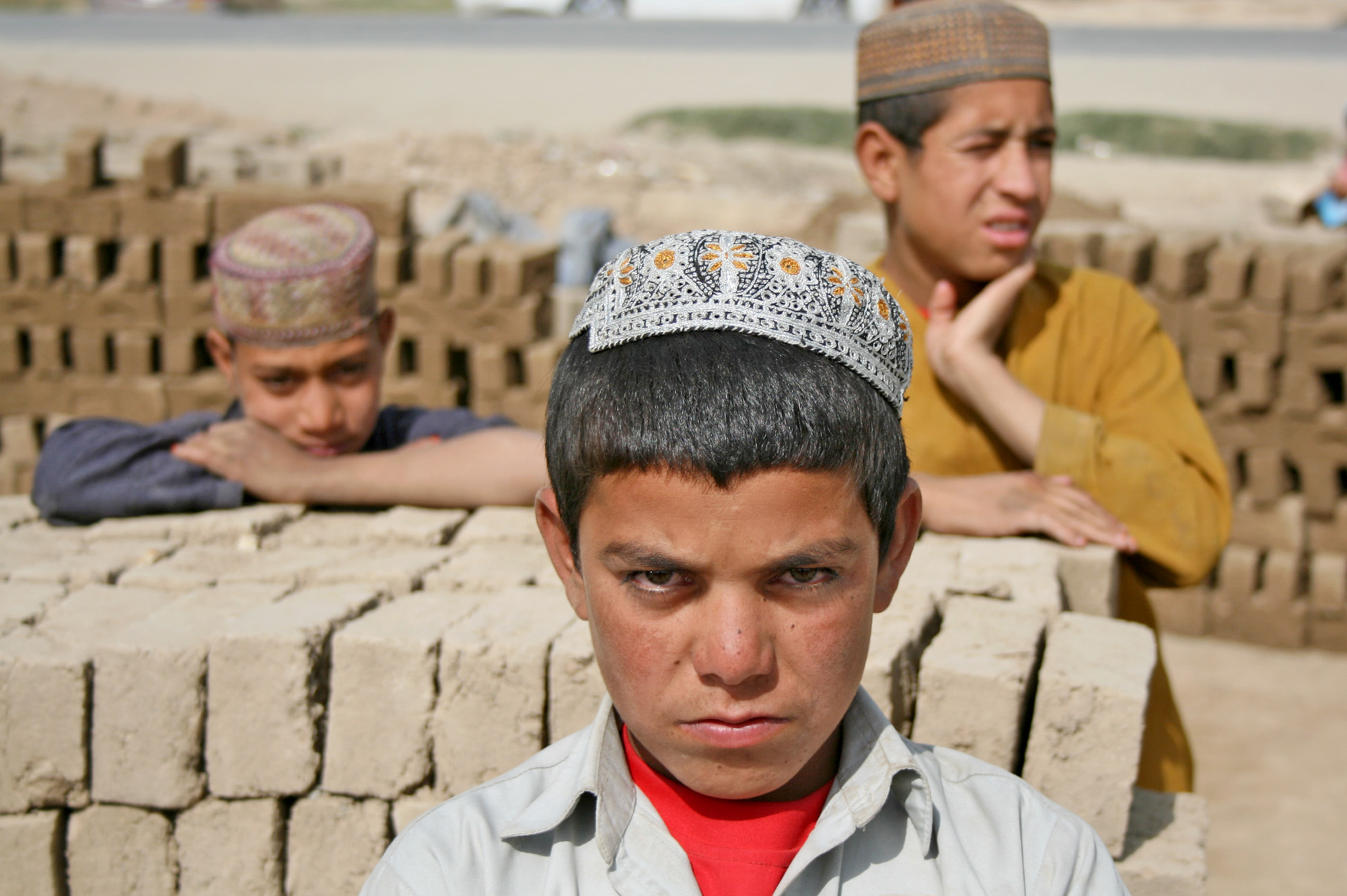 Dozens of children are detained on charges of suicide attack