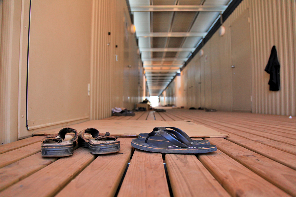 Curtin Immigration detention centre in Australia