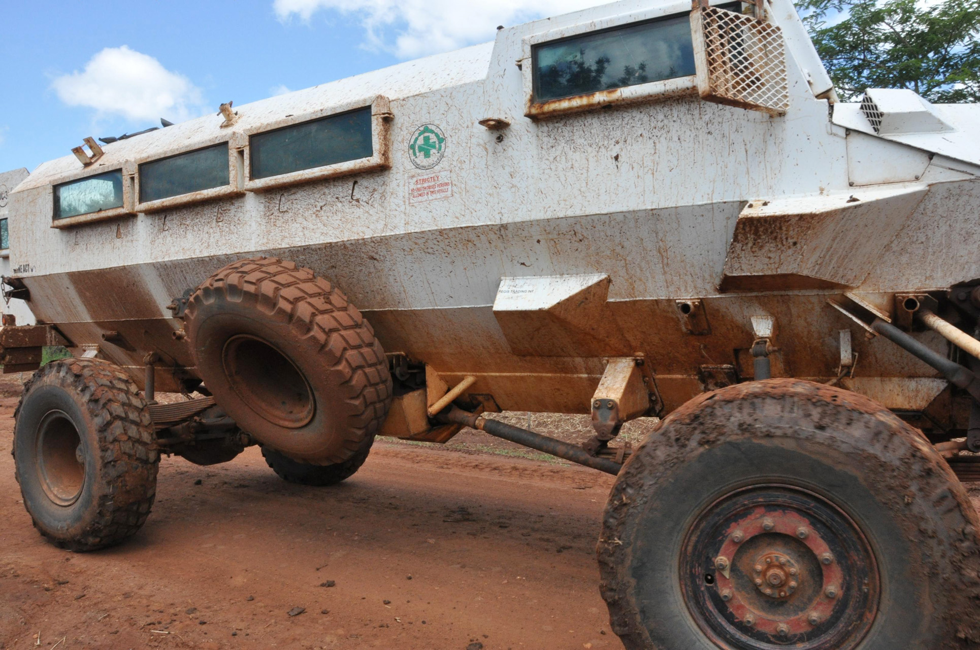 Demining Vehicle
