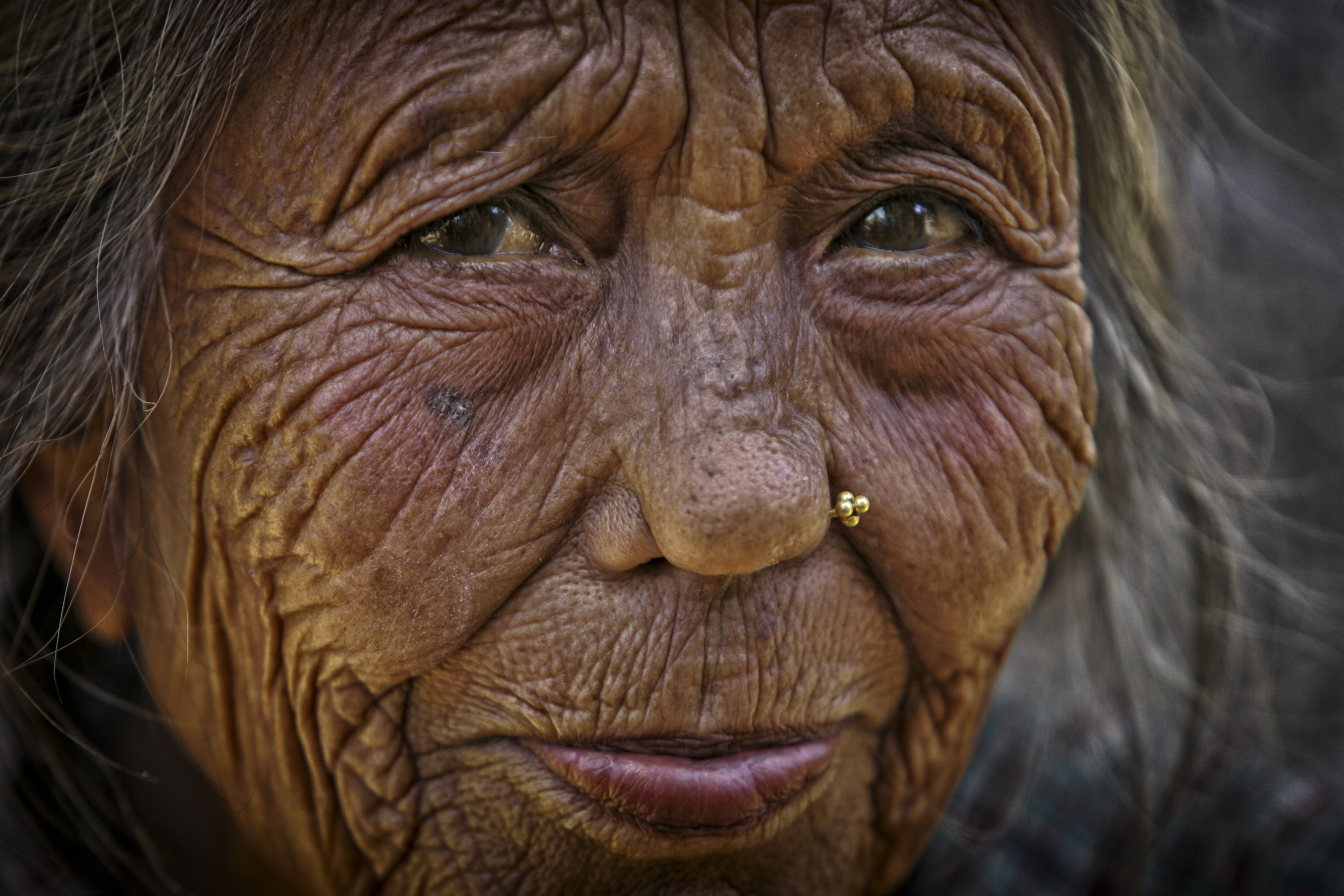A elderly woman in Nepal. The number of people in Asia aged 65 and over is expected to grow dramatically in the next 50 years