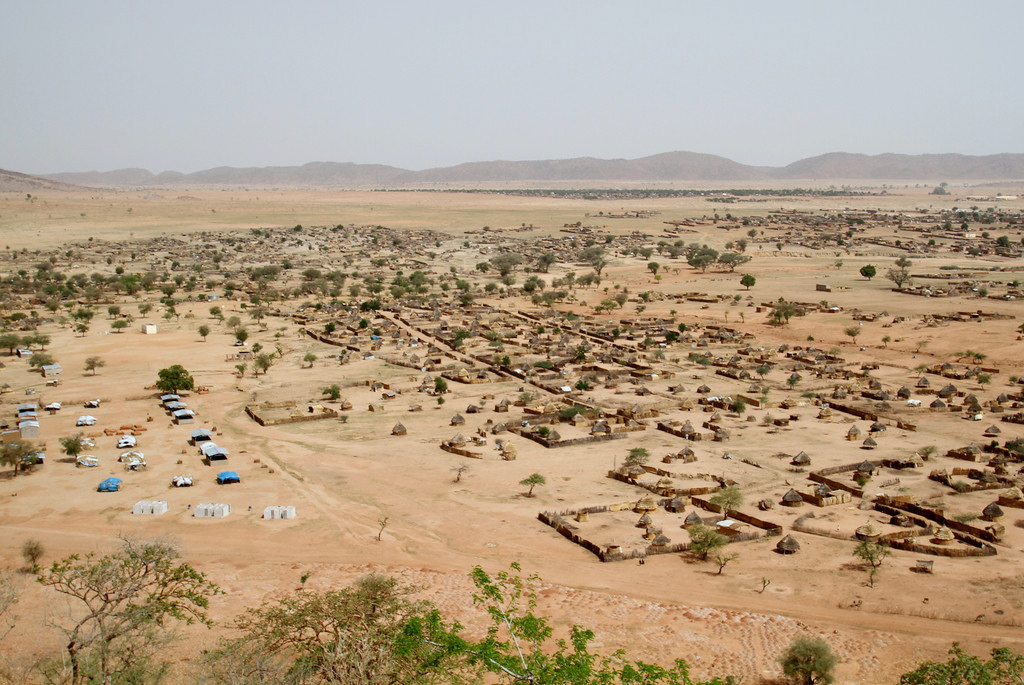 The IDP camp known as Koloma in Goz Beida, Eastern Chad