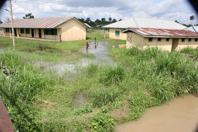 Community primary school Toru Orua in Sagbama local government area in Bayelsa state was flooded in September and October 2012.