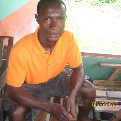 John Tamba is a maths teacher in Paynesville, Monrovia. He earns $100 a month, which he says is not enough to live happily. October 2012