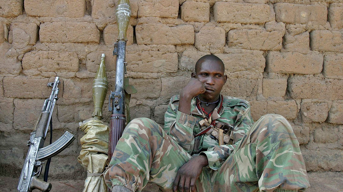 Armed man, Birao, Central African Republic (file photo)