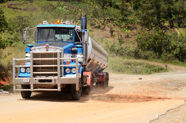 Road conditions in PNG's central highlands remains poor. Plans for a highway upgrade are part of wider government plans to improve infrastructure