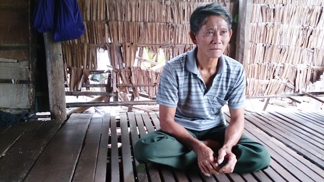 Liv Yang Bin at his home in Ech, about 50km south of Phnom Penh. The 58-year-old ethnic Vietnamese fisherman has long faced discrimination