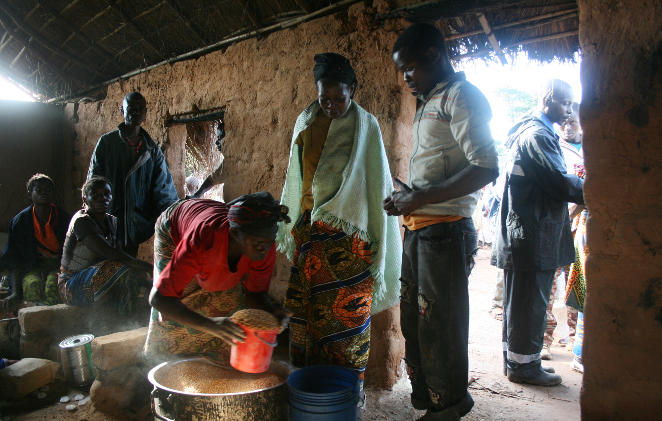 Displaced people in DRC’s Katanga province