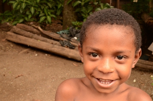 Like many children in Papua New Guinea, Willie Savo, 5 doesn't have access to a toilet. More than half the country's 7.5 million population practice open defecation