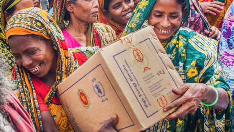 Bangladesh was hit by floods in late August and early September 2014, displacing hundreds of thousands and destroying crops.
