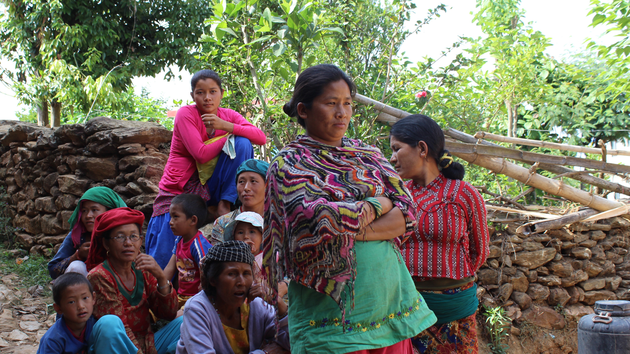 Women whose husbands were overseas working when the 25 April, 2015, earthquake struck Nepal, have been made especially vulnerable: homeless, indebted and without their menfolk in a society where gender discrimination is the norm.