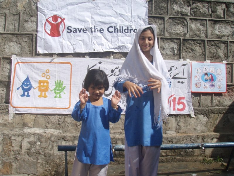 Global Handwashing day in Pakistan 2010