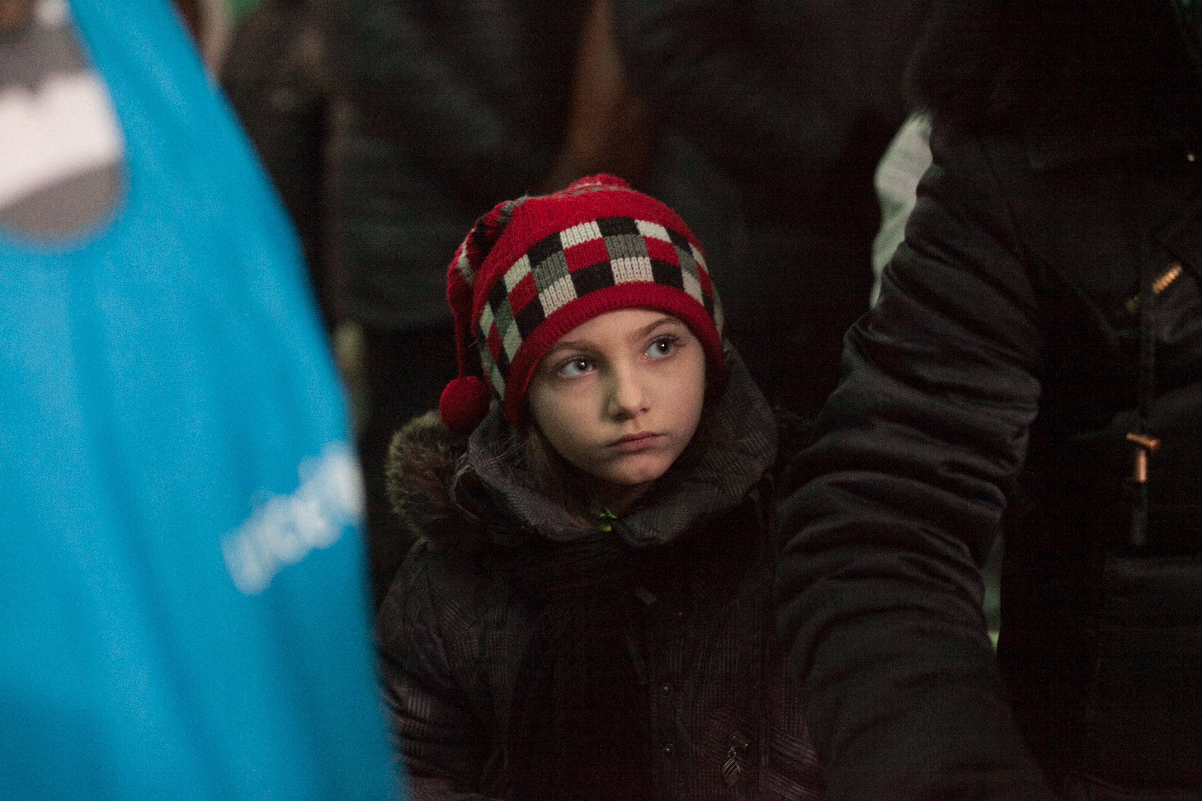 Child in Donetsk, Ukraine