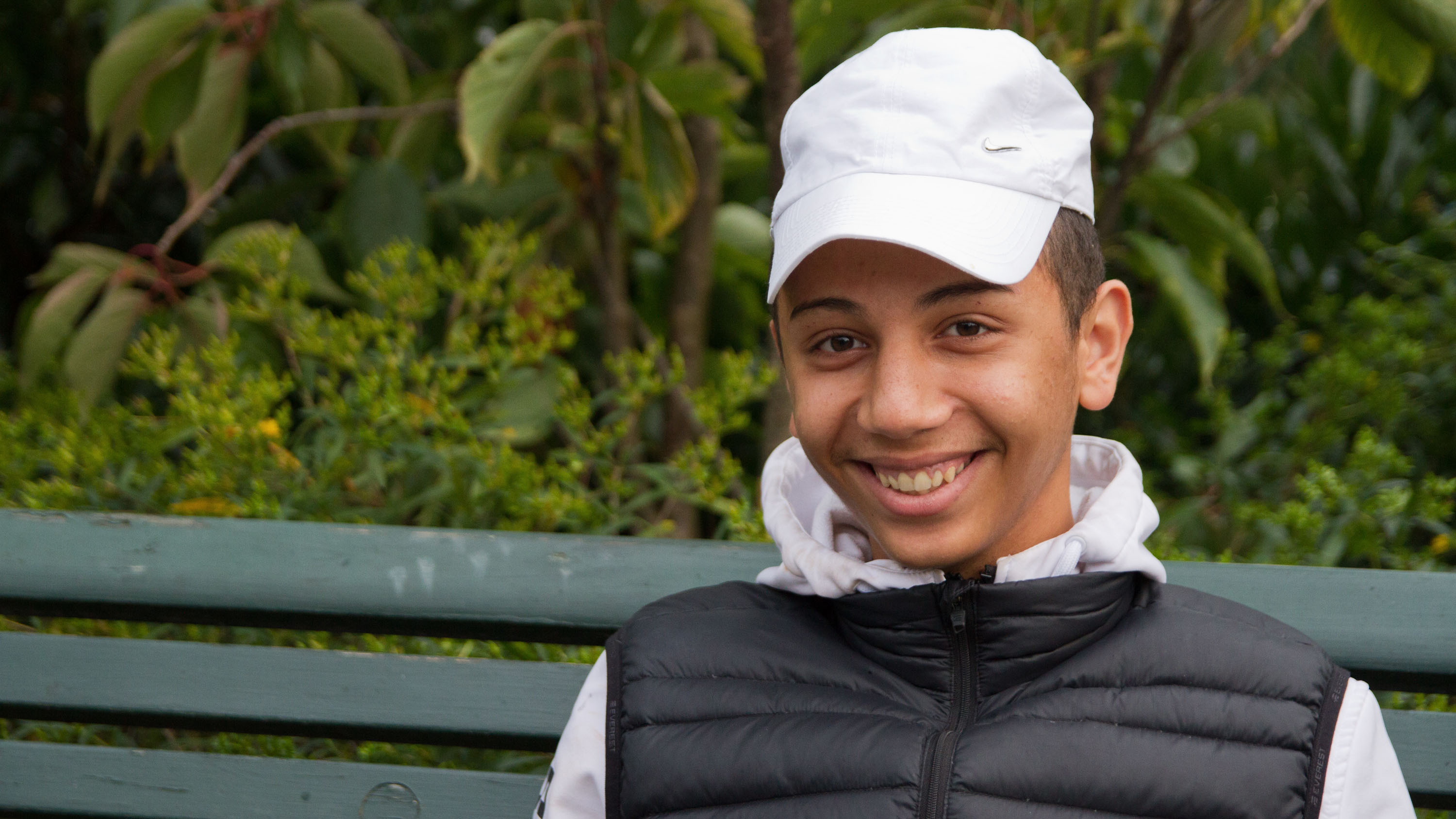 Amjad Ibrahim was only 13 when he left Syria and travelled to Sweden on his own