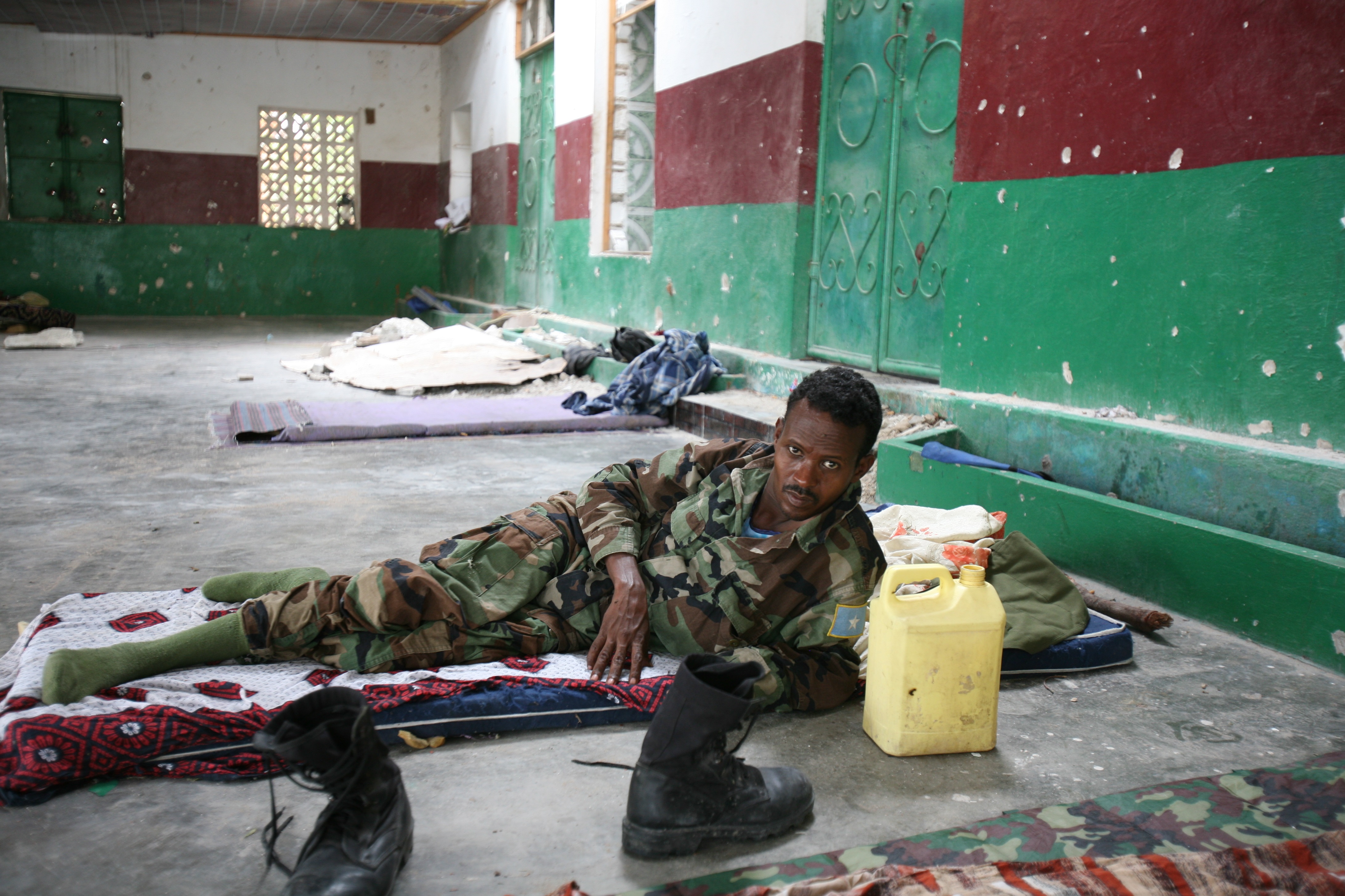Somali soldier Mogadishu