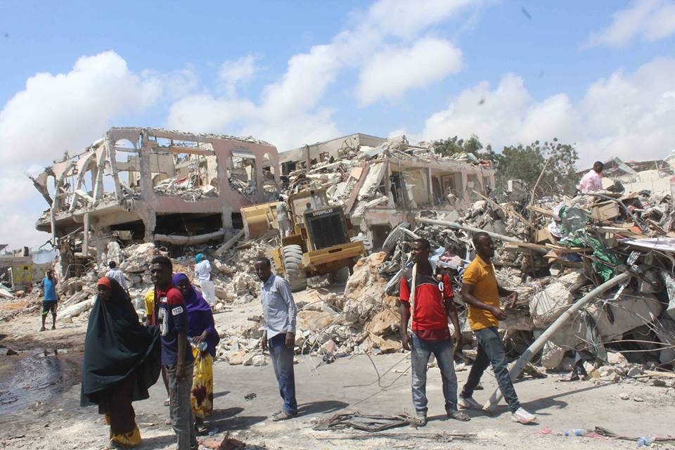 Mogadishu k5 bombing 14 October 2017