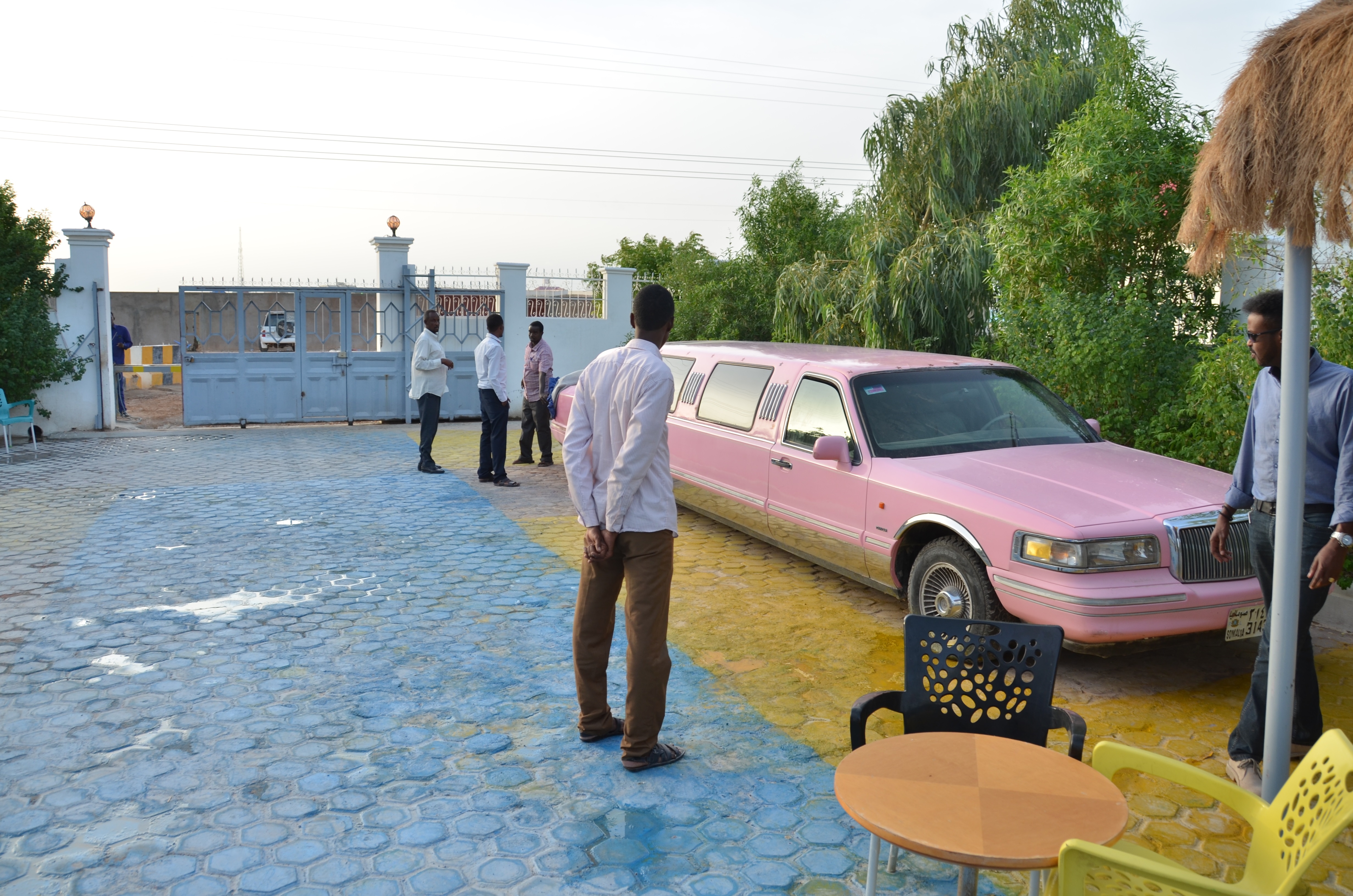 The pink limousine was in great demand in the heydays of piracy