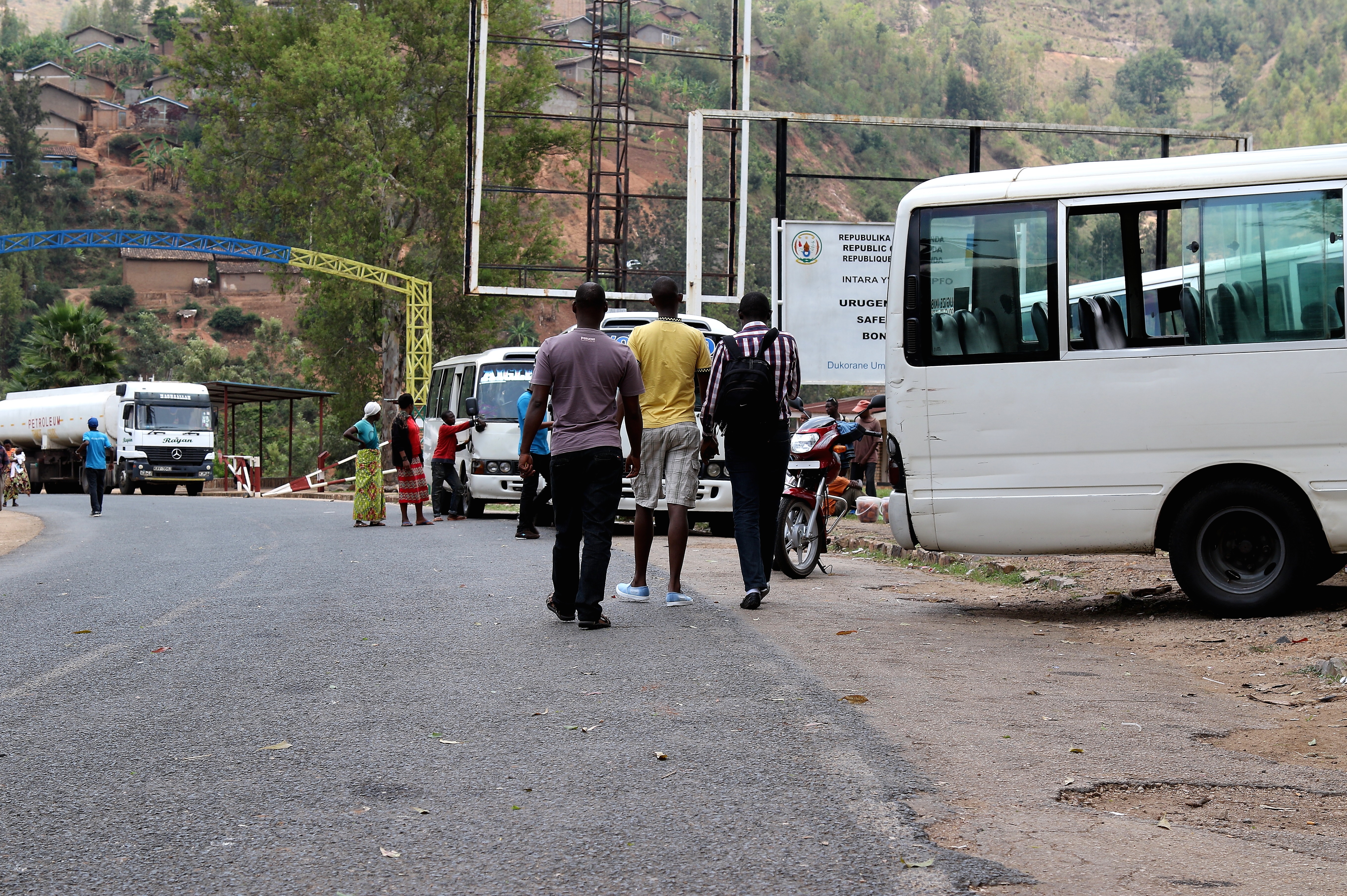 Rwanda/Burundi border