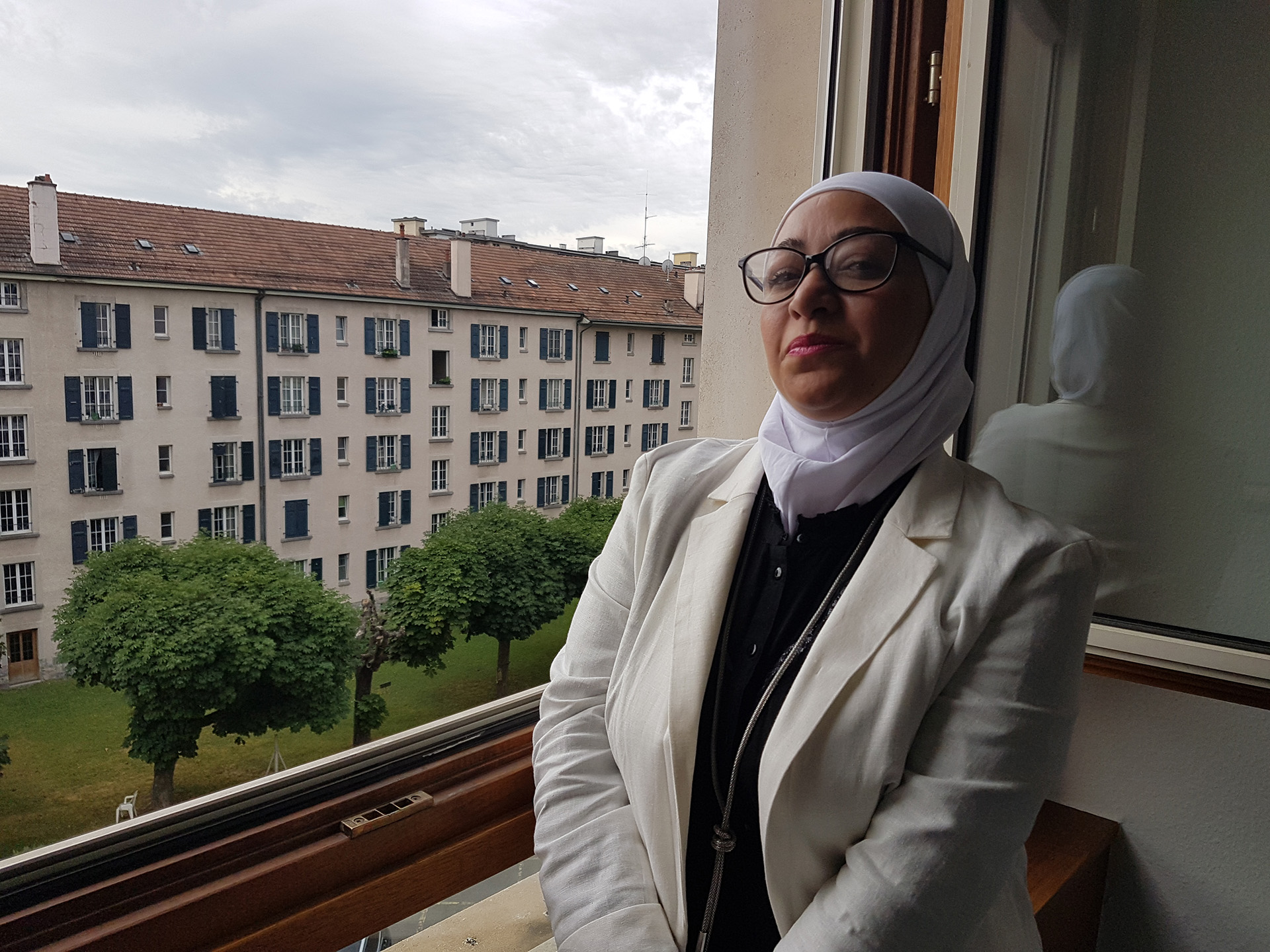 Shaza Alrihawi advocates for empowering women refugee leaders like herself in Germany.