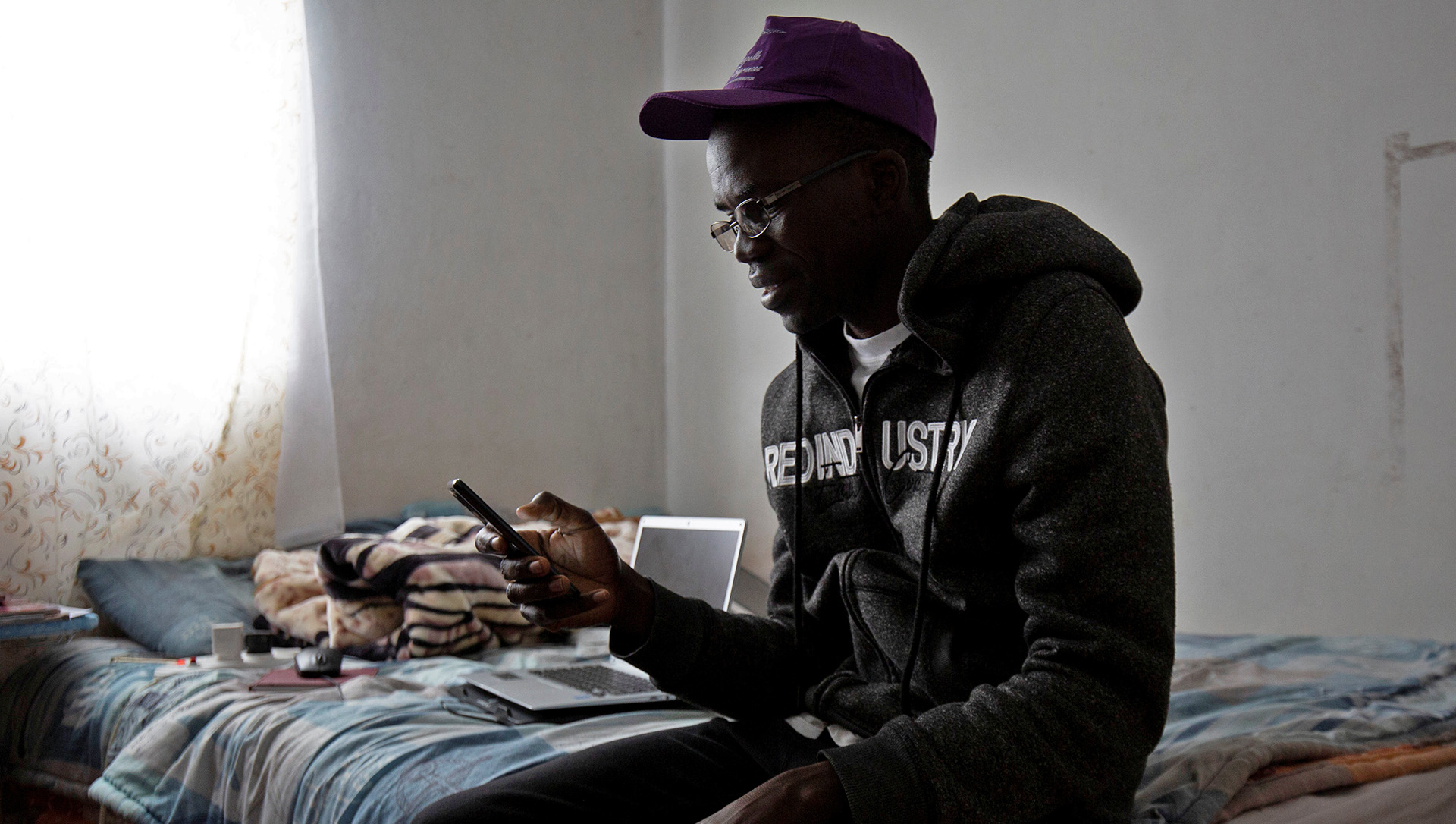Remittances are increasingly sent between countries in the Global South. A man working in South Africa sent remittances home to his family in Zimbabwe last year.
